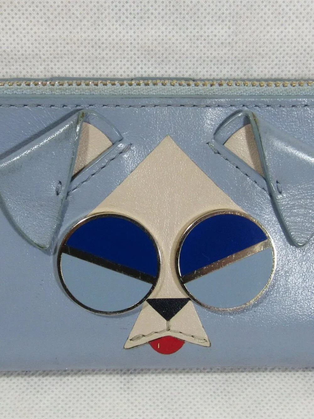 KATE SPADE PUPPY WALLET LOTS OF STORAGE SMALL BUT MIGHTY AND SUPER CUTE - Picture 2 of 8